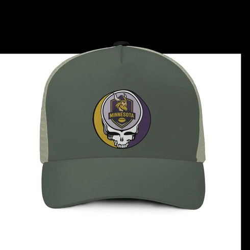 Grateful Dead - Minnesota Vikings Stealie Trucker Cap - StealieShop