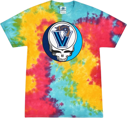 Villanova University Stealie Tie-Dye T-Shirt