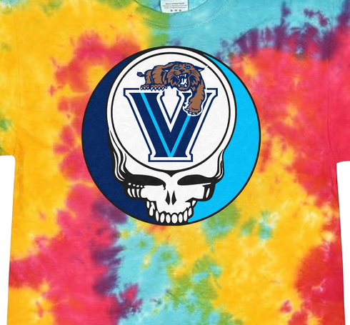 Villanova University Stealie Tie-Dye T-Shirt