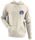 American University - Premium Grateful Dead Left Chest Hoodie - Sand