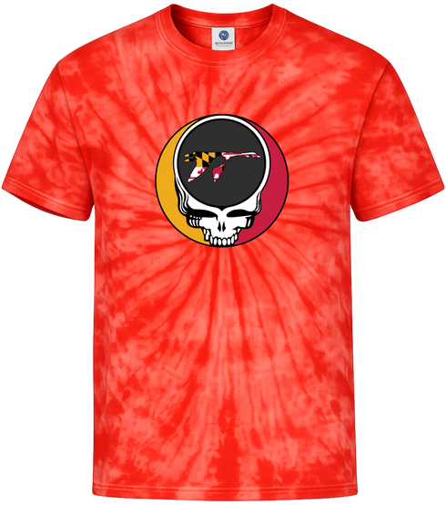 1415 - Custom Stealie Tie-Dye