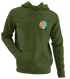 Miami Football - Premium Grateful Dead Left Chest Hoodie - Military Green - 7