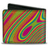 Grateful Dead - Bi-Fold Wallet - GRATEFUL DEAD Dancing Bear Icon Swirl Multi Color/White/Black - StealieShop