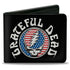 Grateful Dead - Bi-Fold Wallet - GRATEFUL DEAD Steal Your Face Stars and Stripes Logo Black/White/Red/Blue - StealieShop