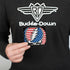 Grateful Dead - Bi-Fold Wallet - GRATEFUL DEAD Steal Your Face Stars and Stripes Close-Up Black/White/Red/Blue - StealieShop