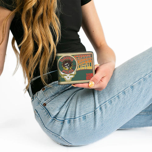 Grateful Dead - Bi-Fold Wallet - Grateful Dead Dave's Picks Bonus 2012 Capital Centre, Landover Cover Art - StealieShop