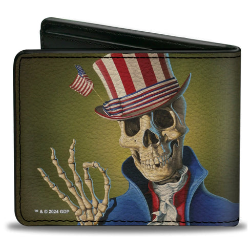 Grateful Dead - Bi-Fold Wallet - Grateful Dead Dave's Picks Volume Four College of William and Mary Uncle Sam Cover Art - StealieShop