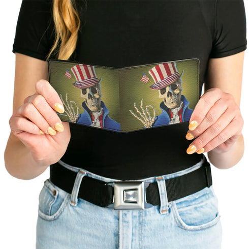 Grateful Dead - Bi-Fold Wallet - Grateful Dead Dave's Picks Volume Four College of William and Mary Uncle Sam Cover Art - StealieShop
