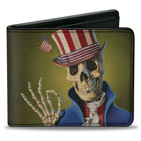Grateful Dead - Bi-Fold Wallet - Grateful Dead Dave's Picks Volume Four College of William and Mary Uncle Sam Cover Art - StealieShop