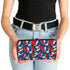 Grateful Dead - Hinged Wallet - Steal Your Face Stacked Red White Blue - StealieShop