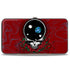 Grateful Dead - Hinged Wallet - Space Your Face Swirl Red Grays - StealieShop