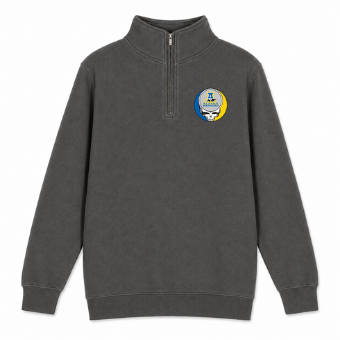 University of Alaska - Premium Grateful Dead Quarter-Zip Pullover - Charcoal - 6