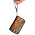 Grateful Dead - PU Zip Around Wallet Rectangle - Grateful Dead Dave's Picks Skull and Roses Cover Orange - StealieShop