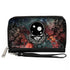Grateful Dead - PU Zip Around Wallet Rectangle - Grateful Dead Space Your Face/Galaxy - StealieShop