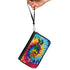Grateful Dead - PU Zip Around Wallet Rectangle - Grateful Dead Dancing Bears Swirl Tie Dye Multi Color - StealieShop