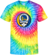 Golden State Warriors Stealie Tie-Dye × Grateful Dead Tee