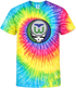 Hartford Whalers Stealie Tie-Dye Grateful Dead T-Shirt