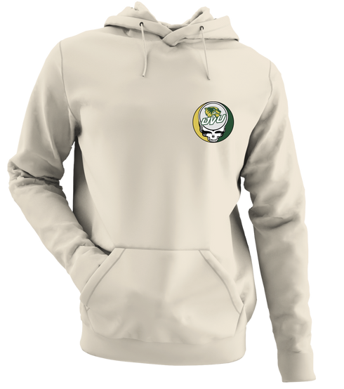 Utah Valley - Premium Grateful Dead Left Chest Hoodie - Sand - 3