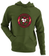 Arizona Football Dancing Bear - Premium Grateful Dead Hoodie - Military Green
