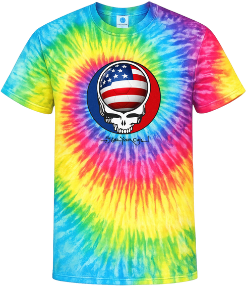 Team USA World Cup 2026 Stealie Tie-Dye × Grateful Dead Tee