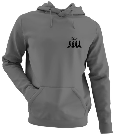 Jerry Road - Life is dead.® - Premium Grateful Dead Left Chest Hoodie - Charcoal - 8
