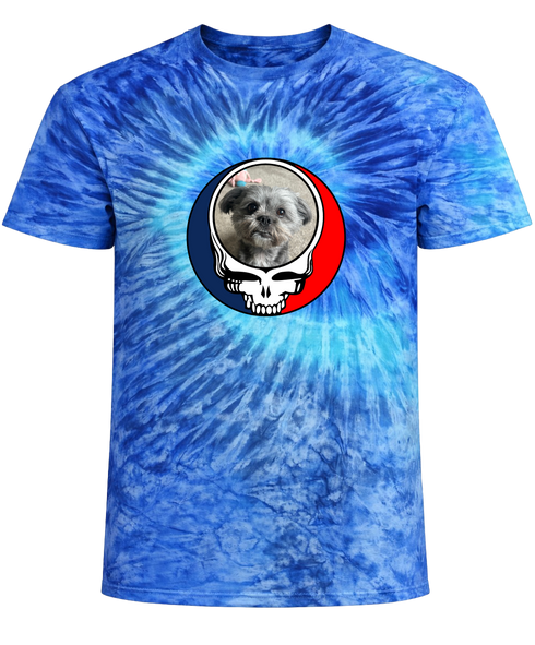 1539 - Custom Stealie Tie-Dye