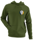 University of Chatanooga - Premium Grateful Dead Left Chest Hoodie - Military Green