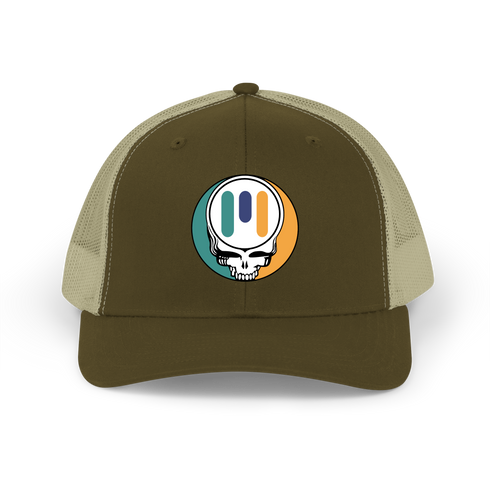 1665 - Custom Stealie Trucker Cap