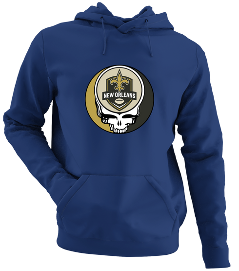 New Orleans Football - Premium Grateful Dead Hoodie - Navy - 2