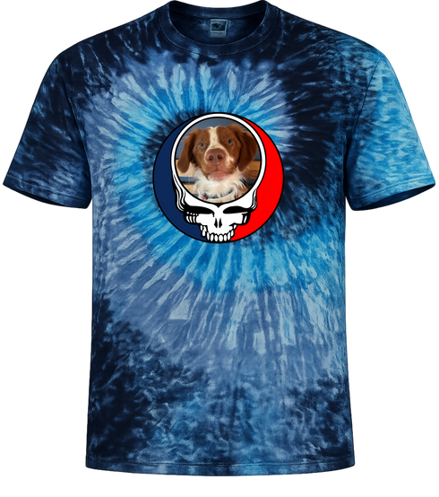 1538 - Custom Stealie Tie-Dye
