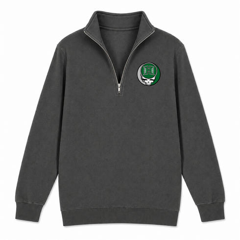 University of Hawaii - Premium Grateful Dead Quarter-Zip Pullover - Charcoal - 6