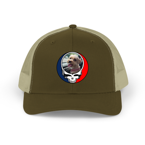 1644 - Custom Stealie Trucker Cap