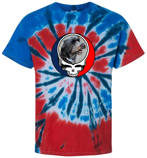 1721 - Custom Stealie Tie-Dye