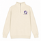 New York University (NYU) - Premium Grateful Dead Quarter-Zip Pullover - Sand - 1