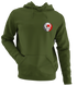 Miami Ohio Redskins - Premium Grateful Dead Left Chest Hoodie - Military Green - 7
