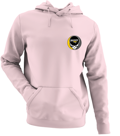 Towson - Premium Grateful Dead Left Chest Hoodie - Light Pink - 4
