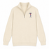 Golfin' Jerry - Life is dead.® - Premium Grateful Dead Quarter-Zip Pullover - Sand - 2