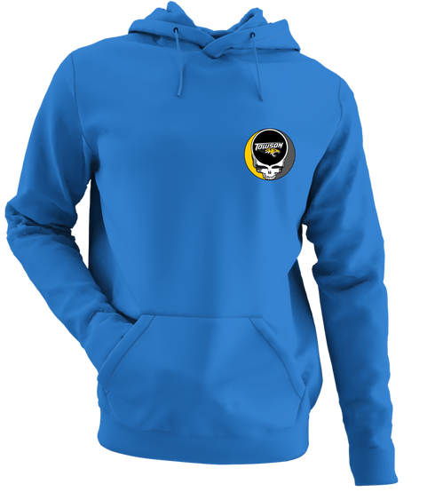 Towson - Premium Grateful Dead Left Chest Hoodie - Heather Royal - 5
