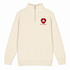 Alabama Jerry - Life is dead.® - Premium Grateful Dead Quarter-Zip Pullover - Sand - 1