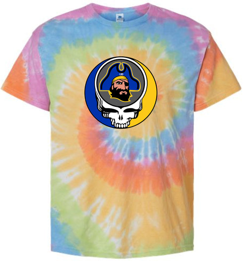 1444 - Custom Stealie Tie-Dye
