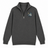 Jerry's Not Workin' From Anywhere - Life is dead.® - Premium Grateful Dead Quarter-Zip Pullover - Charcoal - 6