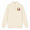 Louisiana Monroe - Premium Grateful Dead Quarter-Zip Pullover - Sand - 1