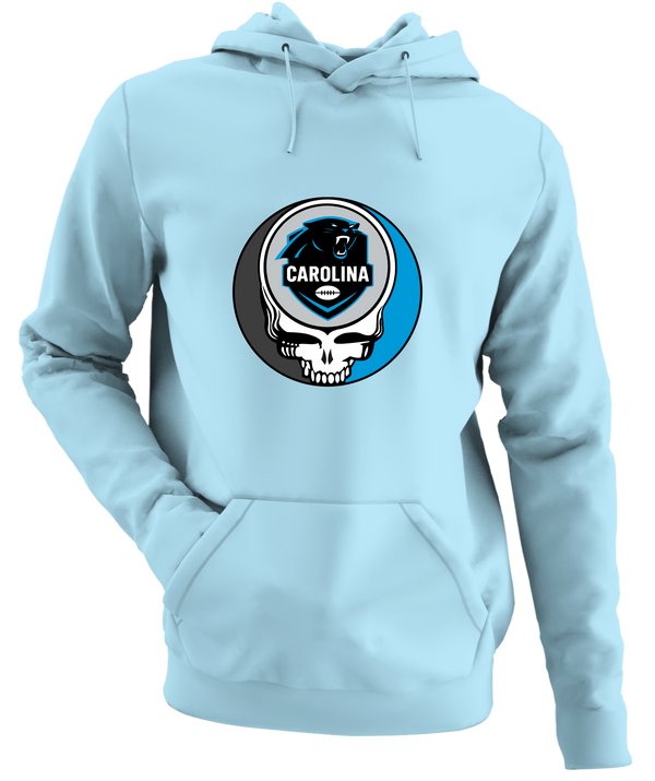 Carolina Football - Premium Grateful Dead Hoodie - Light Blue - 1