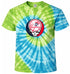 New York Yankees Hat and Bat Stealie Tie-Dye Grateful Dead T-Shirt