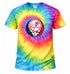 New York Yankees Hat and Bat Stealie Tie-Dye Grateful Dead T-Shirt