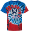 New York Yankees Stealie Tie-Dye Grateful Dead T-Shirt