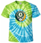 Oakland Athletics Stealie Tie-Dye Grateful Dead T-Shirt