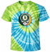 Oakland Athletics Stealie Tie-Dye Grateful Dead T-Shirt