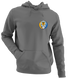 Western New England - Premium Grateful Dead Left Chest Hoodie - Charcoal - 8