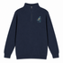 Jerry's Mountain Biking - Life is dead.® - Premium Grateful Dead Quarter-Zip Pullover - Navy - 4